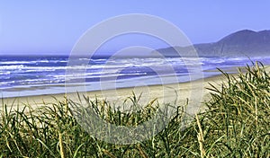 Rockaway Beach Oregon on a Sunny Day