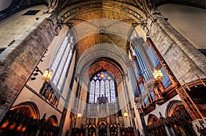 Rockefeller Memorial Chapel. Interior