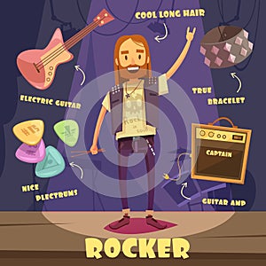 Rocker Character Pack For Man