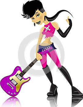 Rocker girl