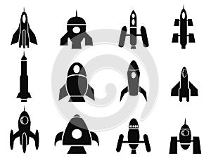 Rocket icons