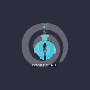 Rocket Labs Logo Unique Design