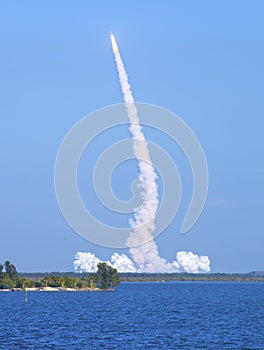 Rocket launch photo