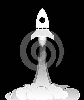 Rocket launch icon