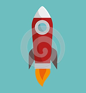 rocket launcher isolated icon