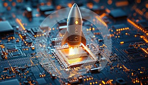 AI-Powered Rocket Launch