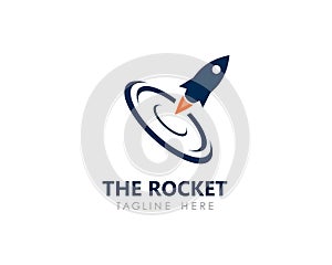 rocket logo icon