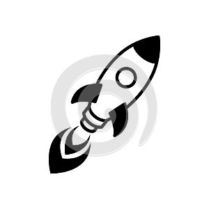 Rocket Logo Vector Design Template Basic RGB