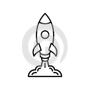 Rocket Logo Vector Design Template Basic RGB