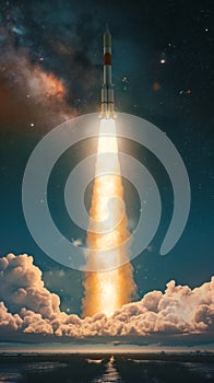 Rocket Soars Skyward, Captivating With Artists Brilliant Rendition