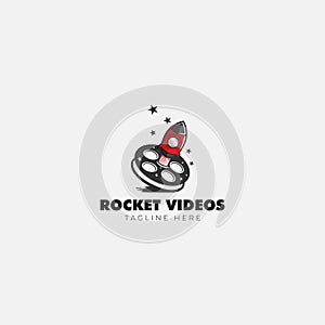Rocket Videos And Studio Logo Design