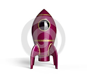 Rocket Violet antique style 60 years