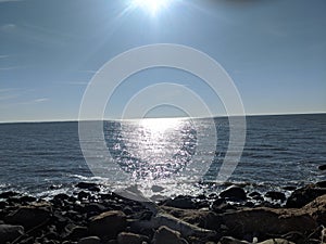 Rockey ocean beach