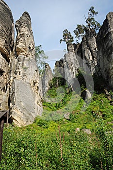 Rockies in Czech Paradise region