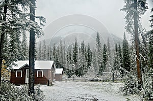 Rockies Forest warden's hut