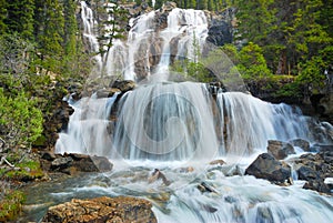 Rockies Waterfall