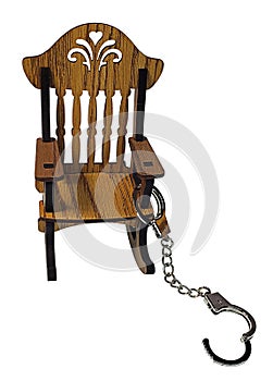 Rocking Chair and Handcuffs