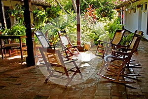 Rocking chairs, Mompos, Colombia