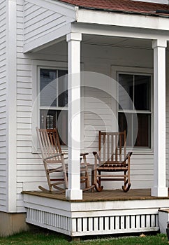 Rocking Chairs on the Porch