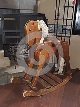 Rocking horse decoration