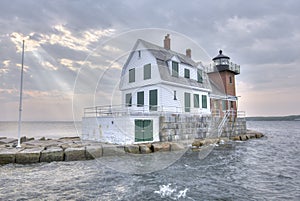 Rockland Harbor Breakwater Lighthouse photo