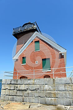 Rockland Harbor Breakwater Lighthouse, Maine photo