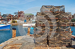 Rockport fishing village on the Massachusetts coast