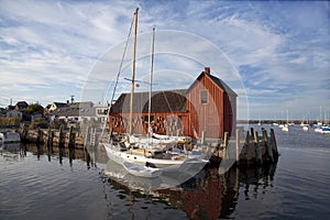 Rockport Harbor fisherman's shack