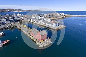 Rockport Harbor and Motif Number 1, MA, USA