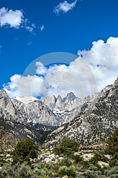 The rocks of Alabama Hills Sierra, California