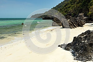 Rocks at the Angthong Marine National Park in Thailand