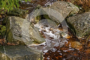 Rocks and babbling brook