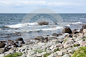 Rocks in the Baltic Sea