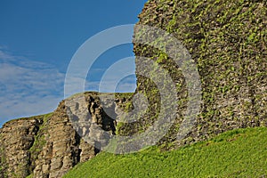 Rocks of the Barents Sea coast.