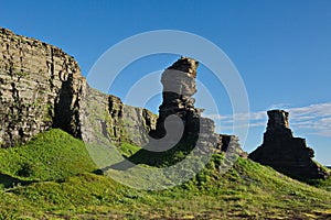 Rocks of the Barents Sea coast.