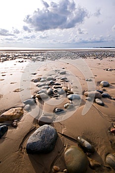 Rocks on the beach