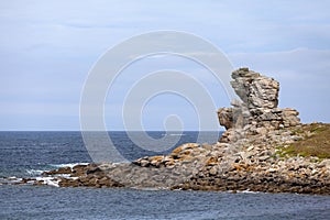 The rocks of Beg an Tour in Landunvez