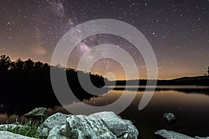 Rocks Below The Milky Way