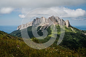 rocks of the Big Thacha in the Republic of Adygea in the Caucasus