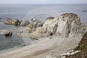 Rocks on Carro Beach; Galicia photo