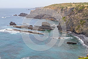 Rocks and cliffs in Odeceixe
