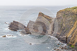 Rocks and cliffs in Odeceixe