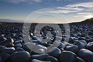 Rocks on the coast photo