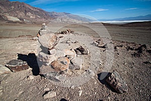 Rocks in death valley national park