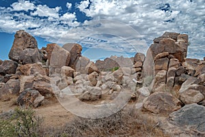 Rocks in the Desert