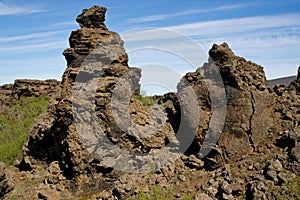Rocks at Dimmu Borgir