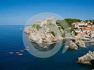 Rocks in Dubrovnik