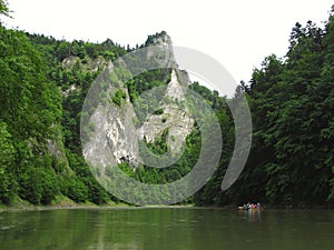 Rocks at Dunajec river