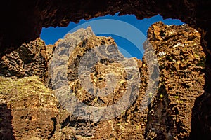 The Rocks in famous Masca canyon, Tenerife, Canary Islands