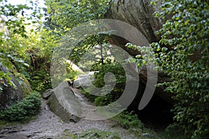 Rocks in the Fichtel Mountains